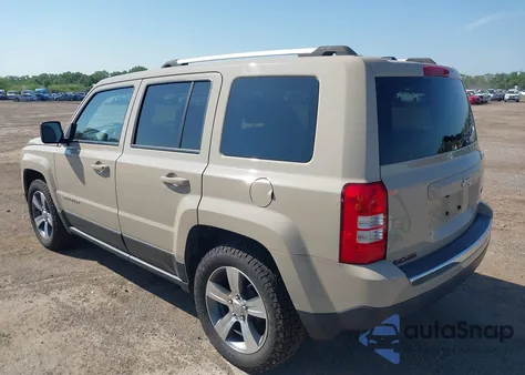2017 Jeep Patriot High Altitude Fwd из США, поврежденный, VIN 1C4NJPFA2HD203908